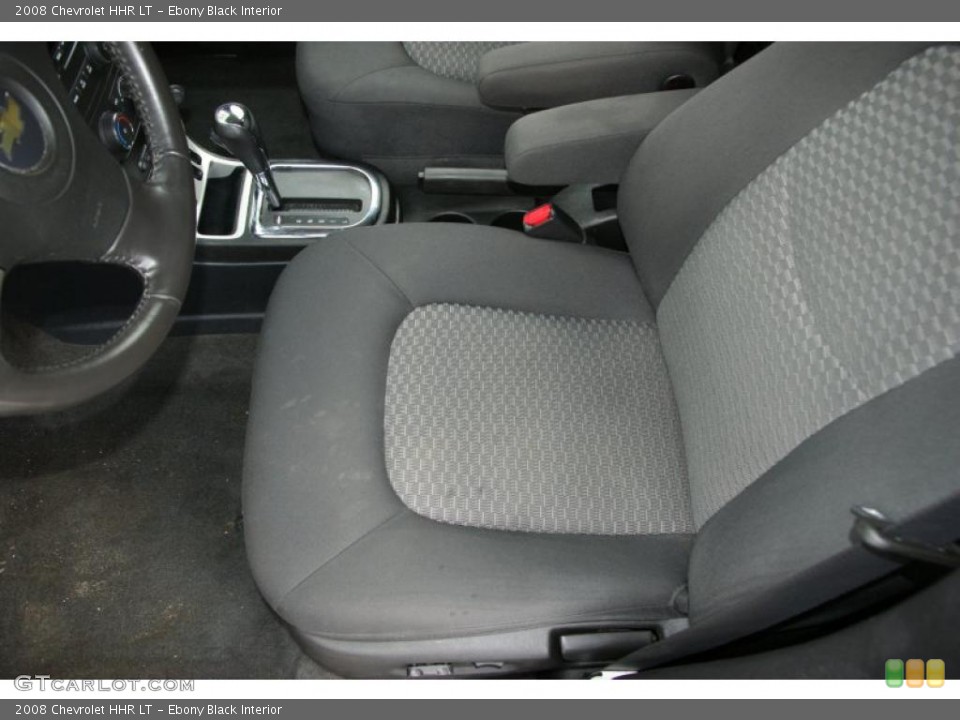 Ebony Black Interior Photo for the 2008 Chevrolet HHR LT #46676780