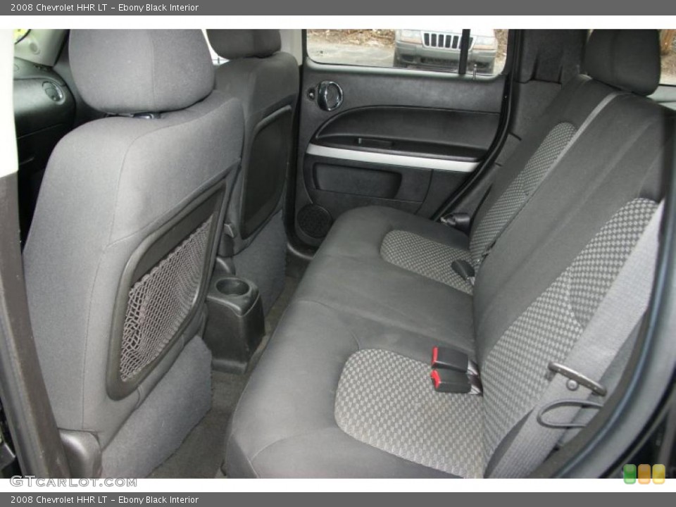 Ebony Black Interior Photo for the 2008 Chevrolet HHR LT #46676813