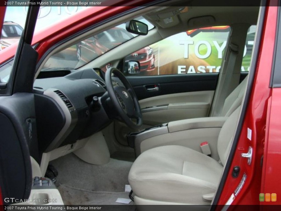 Bisque Beige Interior Photo for the 2007 Toyota Prius Hybrid Touring #46678349