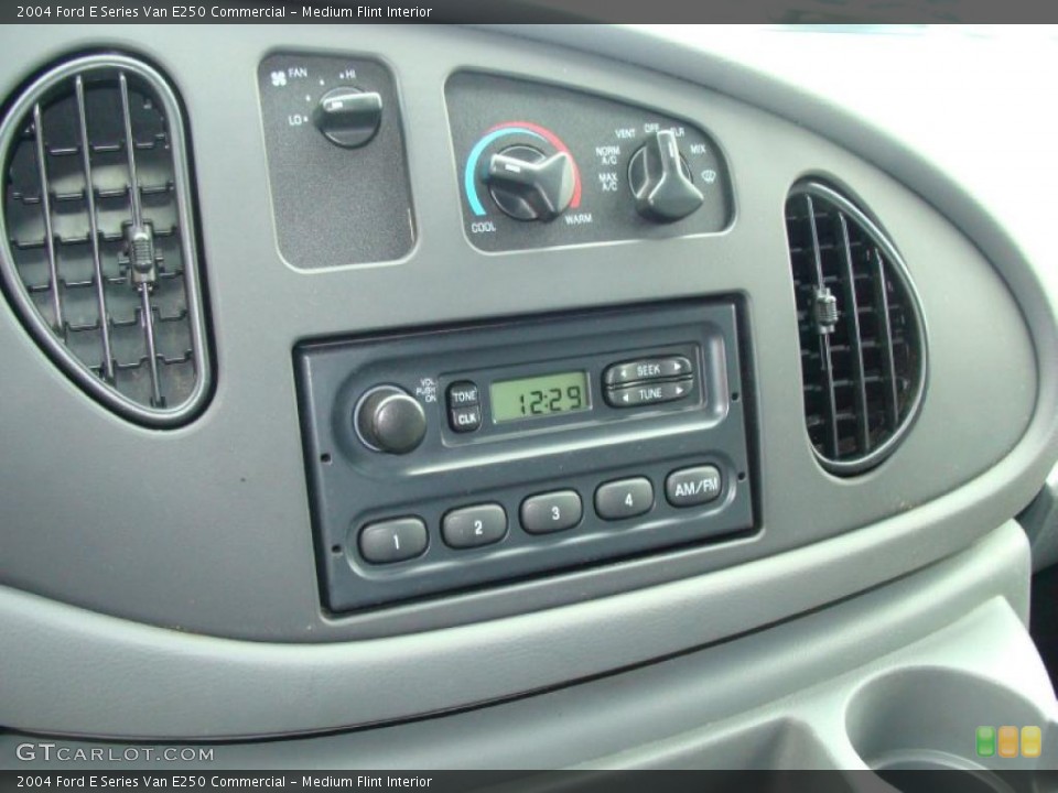 Medium Flint Interior Controls for the 2004 Ford E Series Van E250 Commercial #46678592