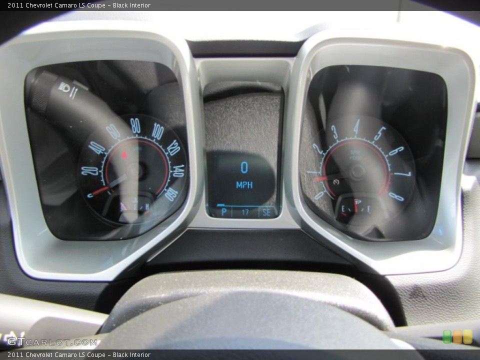 Black Interior Gauges for the 2011 Chevrolet Camaro LS Coupe #46679414