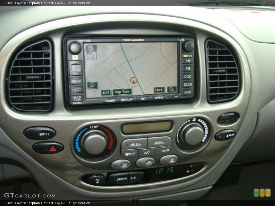Taupe Interior Navigation for the 2005 Toyota Sequoia Limited 4WD #46679555