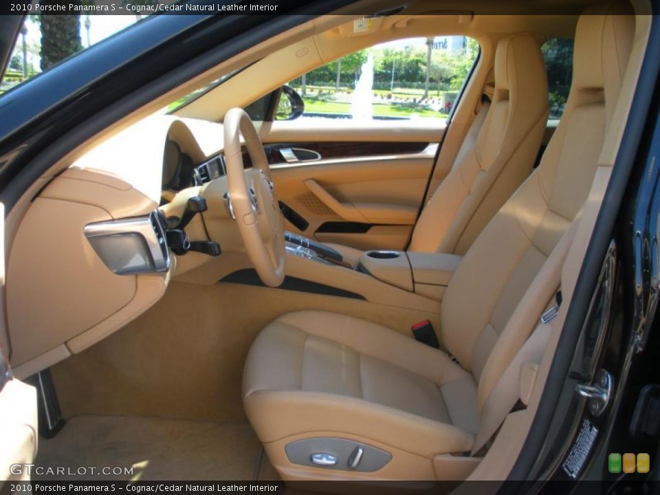 Cognac/Cedar Natural Leather Interior Photo for the 2010 Porsche Panamera S #46680239