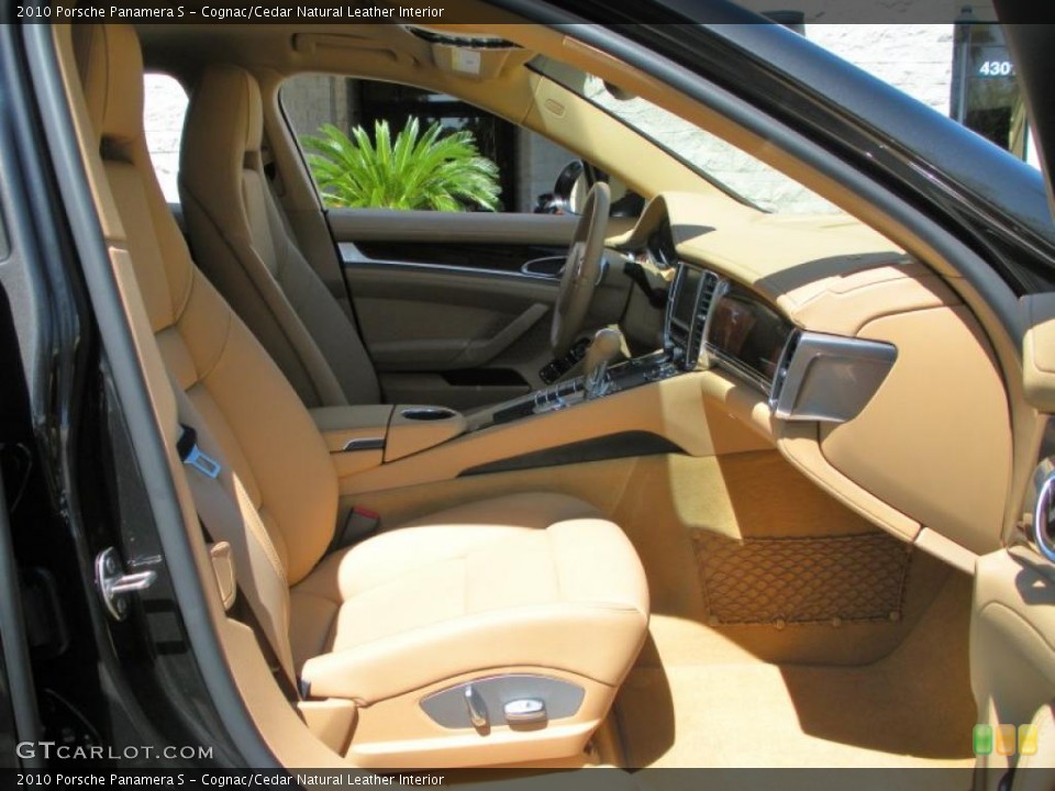 Cognac/Cedar Natural Leather Interior Photo for the 2010 Porsche Panamera S #46680299
