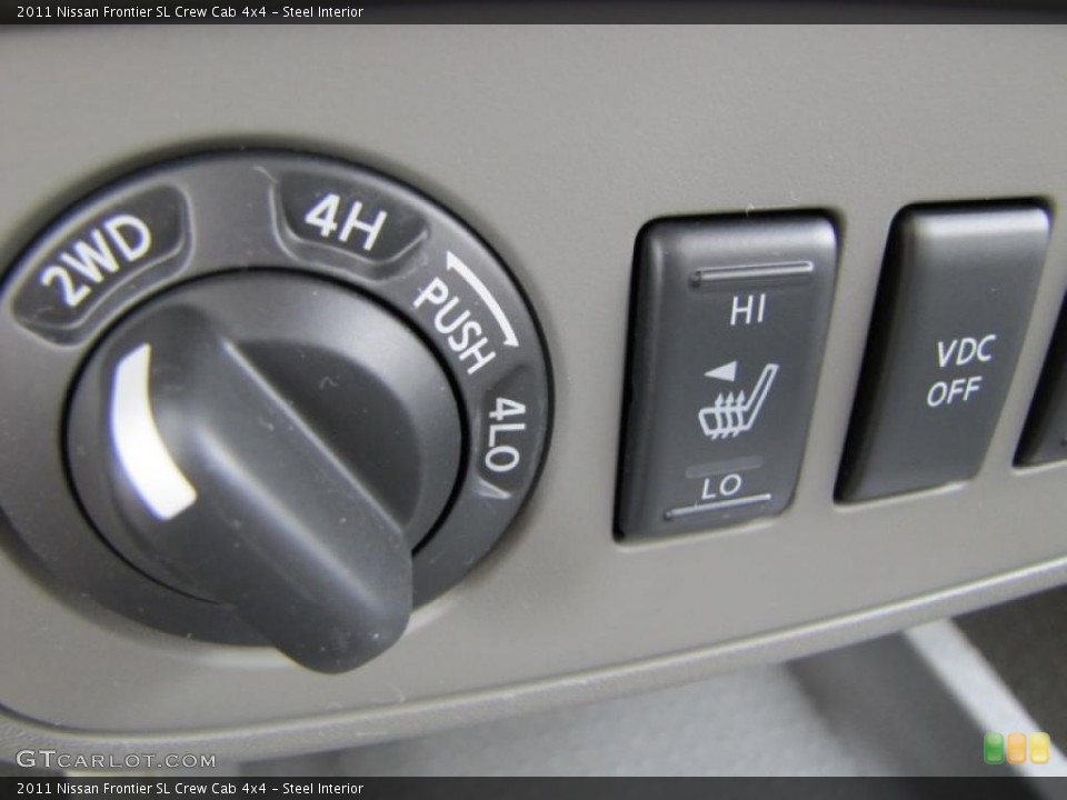 Steel Interior Controls for the 2011 Nissan Frontier SL Crew Cab 4x4 #46682582