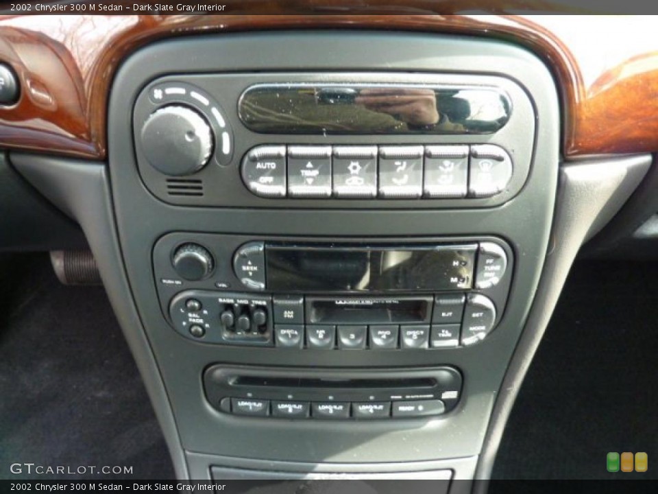 Dark Slate Gray Interior Controls for the 2002 Chrysler 300 M Sedan #46683230