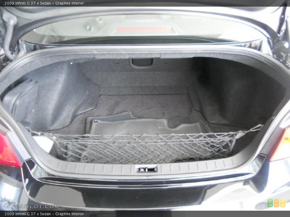 Graphite Interior Trunk for the 2009 Infiniti G 37 x Sedan #46683662