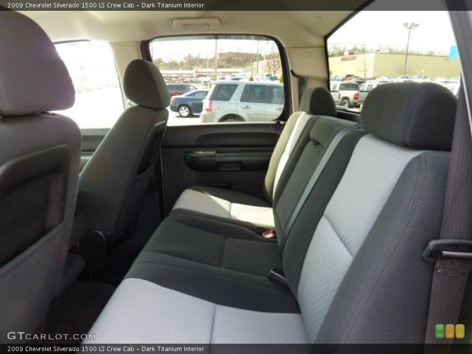 Dark Titanium Interior Photo for the 2009 Chevrolet Silverado 1500 LS Crew Cab #46683665
