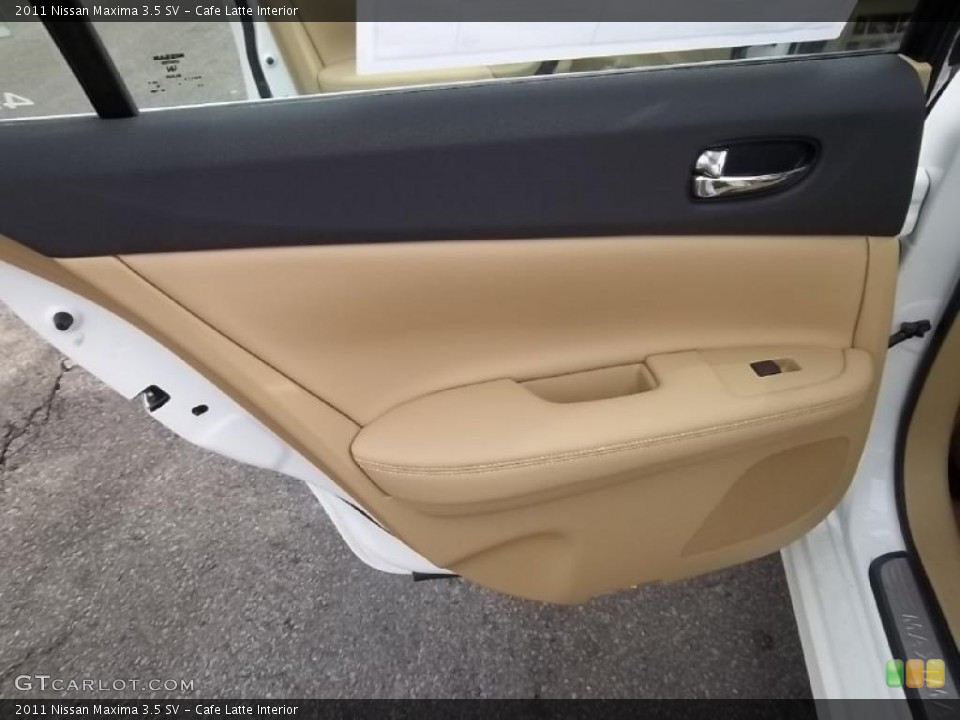 Cafe Latte Interior Door Panel for the 2011 Nissan Maxima 3.5 SV #46685540