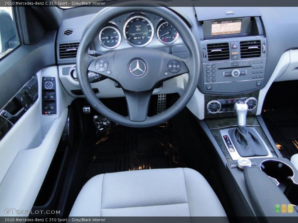 Grey/Black Interior Photo for the 2010 Mercedes-Benz C 350 Sport #46685708