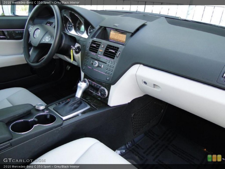 Grey/Black Interior Photo for the 2010 Mercedes-Benz C 350 Sport #46685783