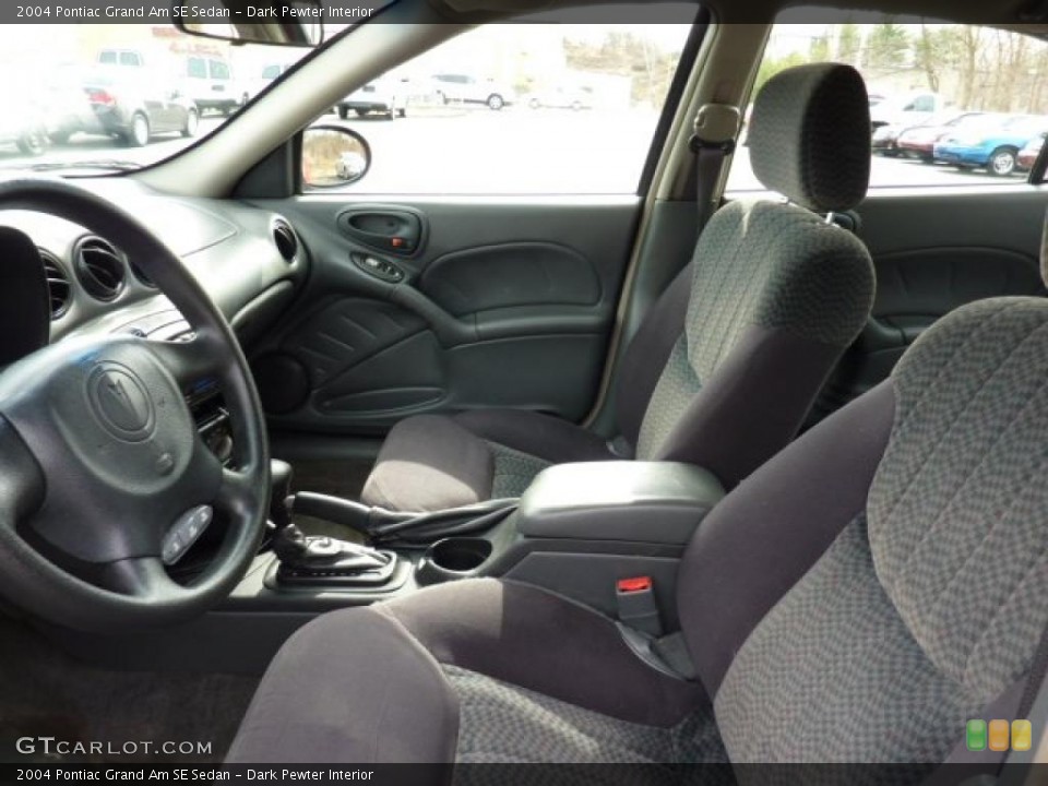 Dark Pewter Interior Photo for the 2004 Pontiac Grand Am SE Sedan #46685864