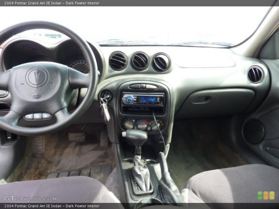Dark Pewter Interior Dashboard for the 2004 Pontiac Grand Am SE Sedan #46685879