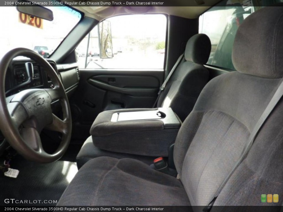 Dark Charcoal Interior Photo for the 2004 Chevrolet Silverado 3500HD Regular Cab Chassis Dump Truck #46686068