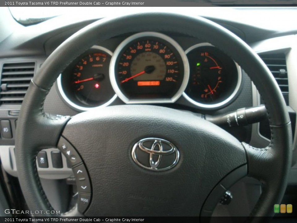 Graphite Gray Interior Gauges for the 2011 Toyota Tacoma V6 TRD PreRunner Double Cab #46686440
