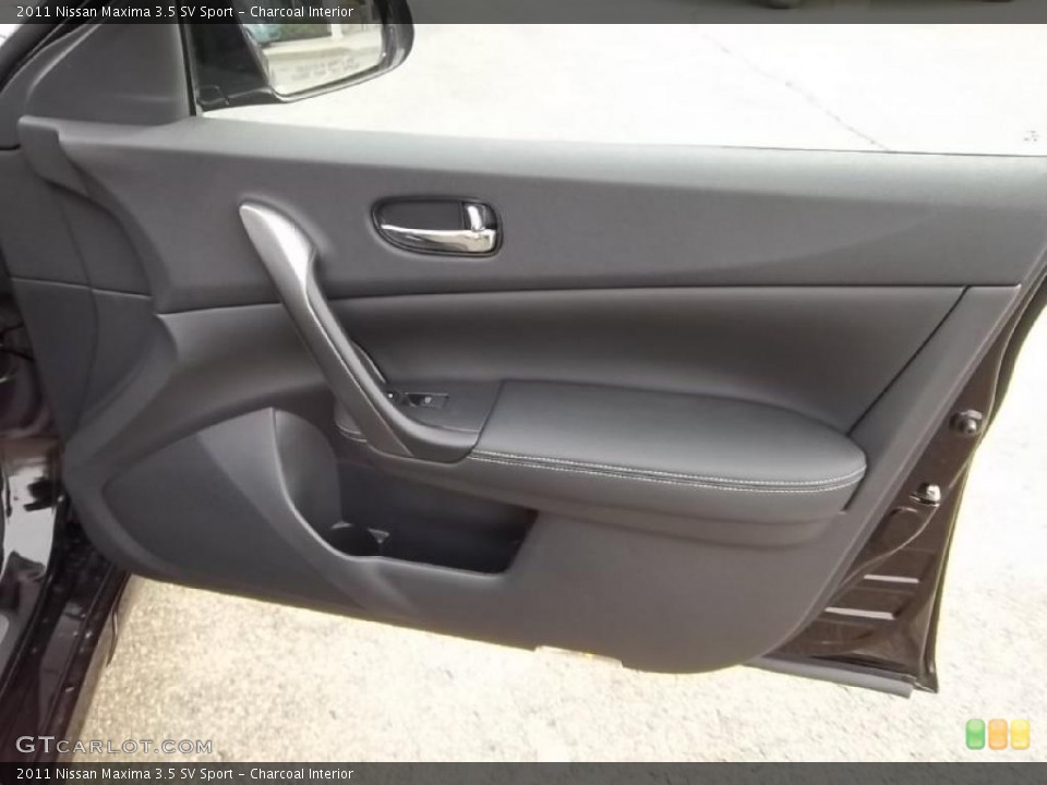 Charcoal Interior Door Panel for the 2011 Nissan Maxima 3.5 SV Sport #46686701