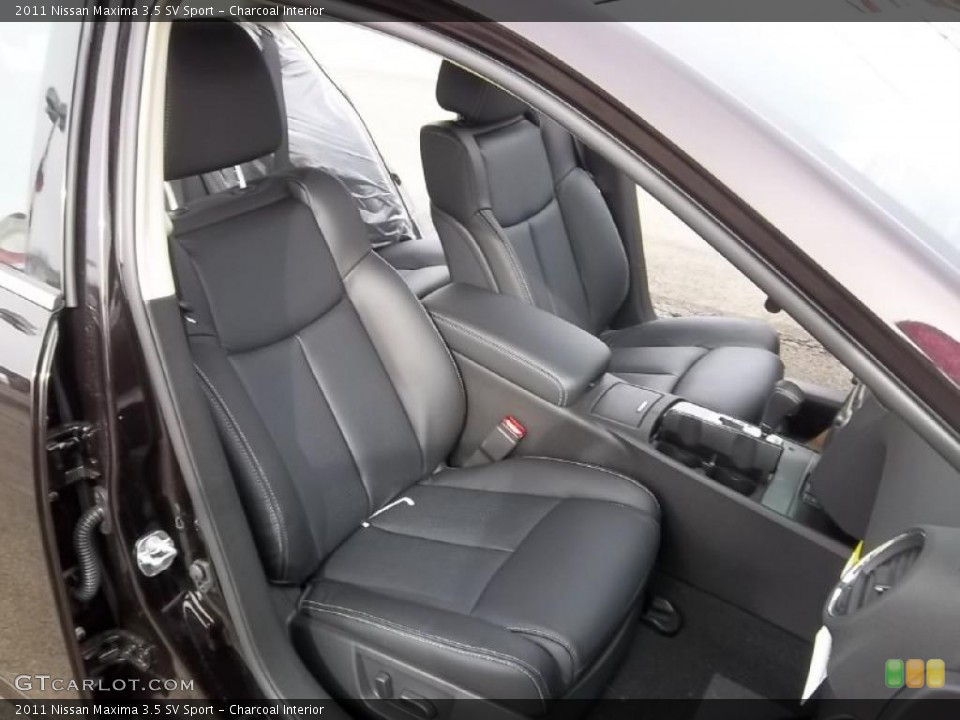 Charcoal Interior Photo for the 2011 Nissan Maxima 3.5 SV Sport #46686746