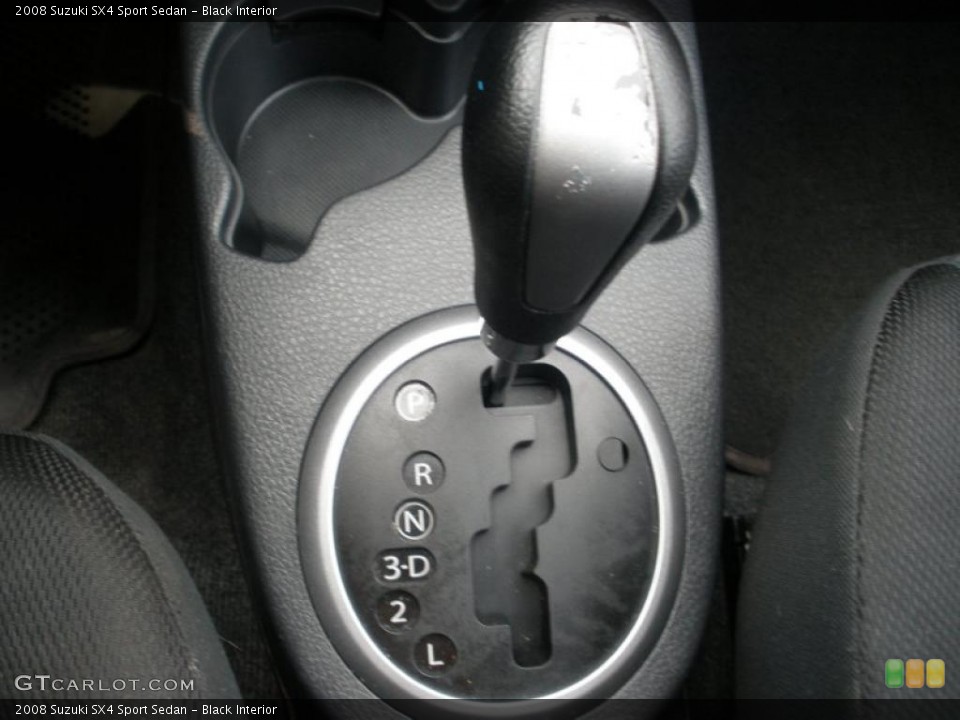Black Interior Transmission for the 2008 Suzuki SX4 Sport Sedan #46687952