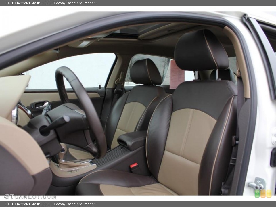 Cocoa/Cashmere Interior Photo for the 2011 Chevrolet Malibu LTZ #46688966
