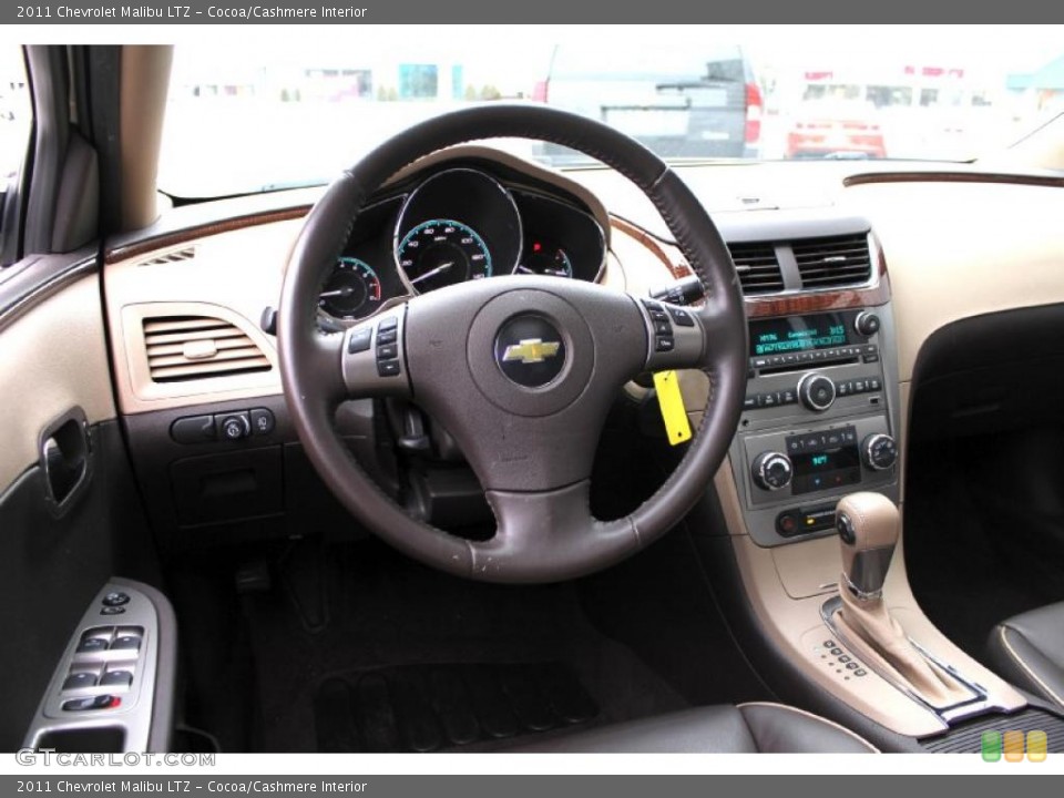 Cocoa/Cashmere Interior Dashboard for the 2011 Chevrolet Malibu LTZ #46688996