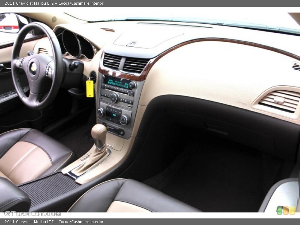 Cocoa/Cashmere Interior Dashboard for the 2011 Chevrolet Malibu LTZ #46689011