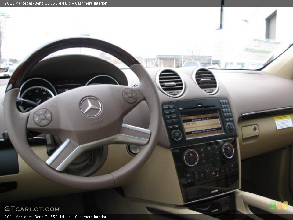 Cashmere Interior Photo for the 2011 Mercedes-Benz GL 550 4Matic #46689158