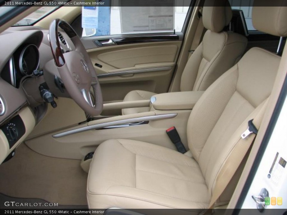 Cashmere Interior Photo for the 2011 Mercedes-Benz GL 550 4Matic #46689185