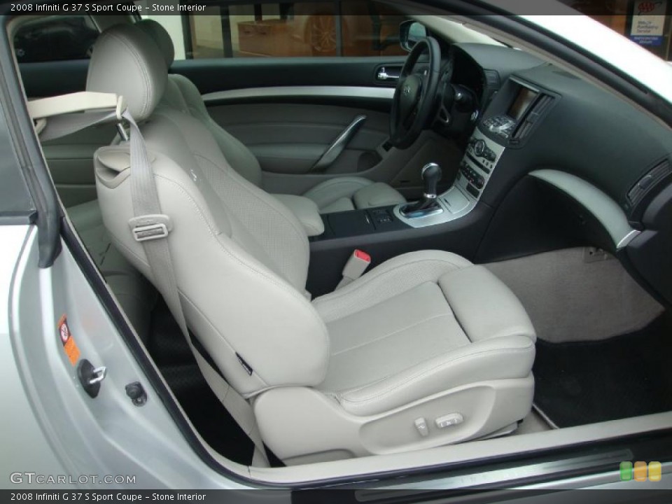 Stone Interior Photo for the 2008 Infiniti G 37 S Sport Coupe #46690181