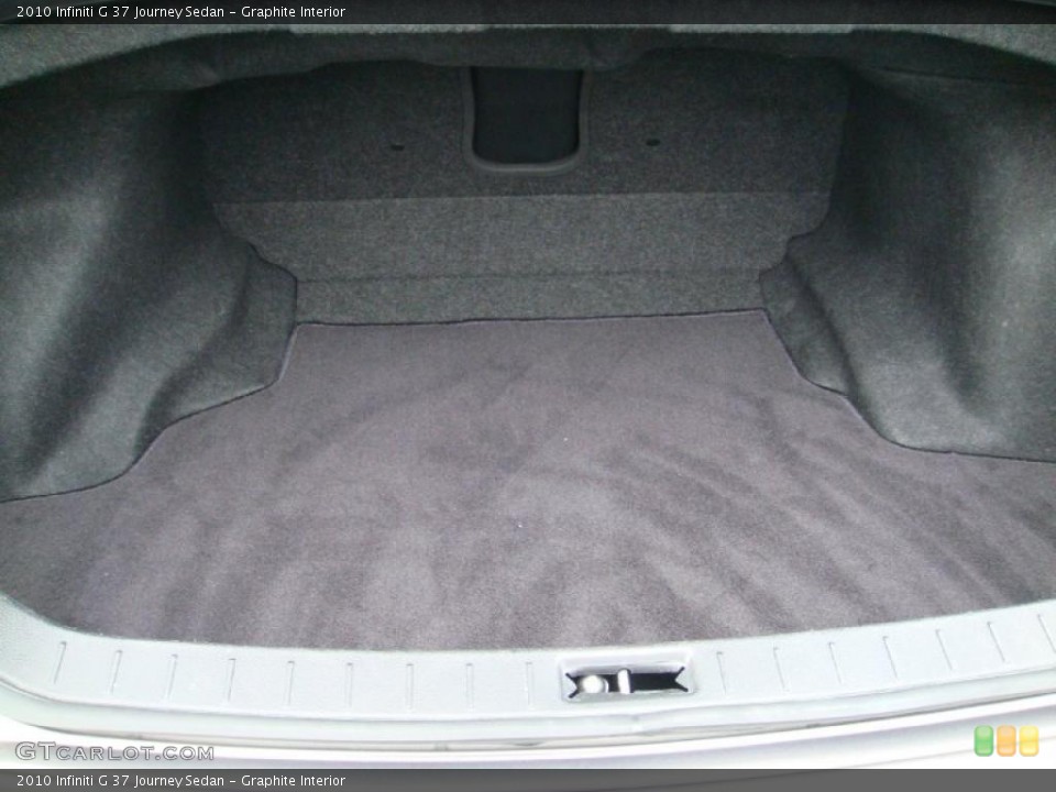 Graphite Interior Trunk for the 2010 Infiniti G 37 Journey Sedan #46690469