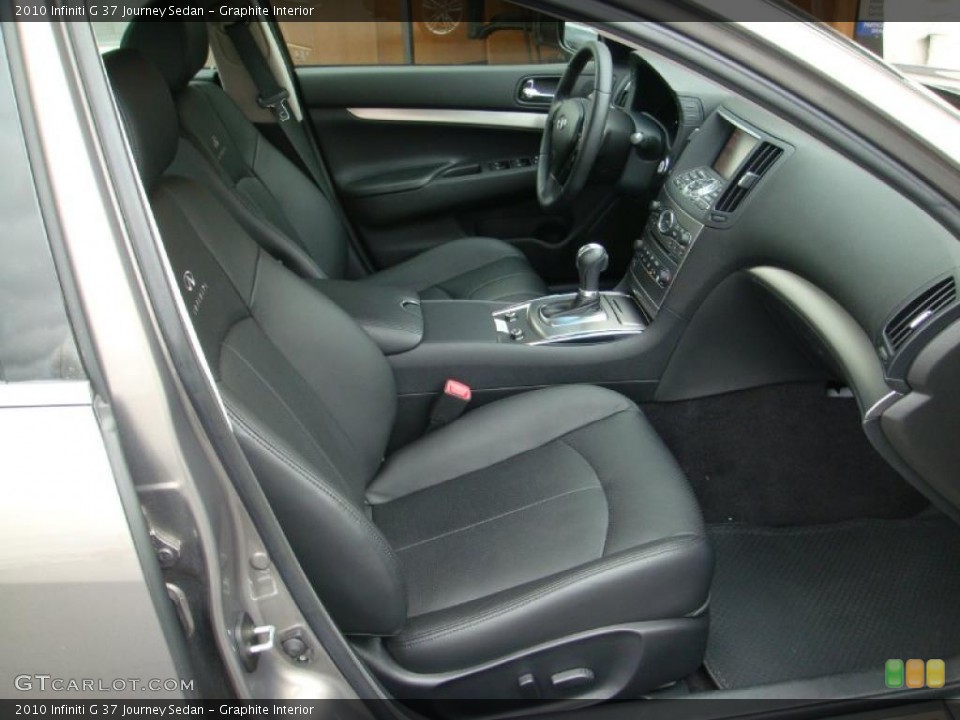 Graphite Interior Photo for the 2010 Infiniti G 37 Journey Sedan #46690484