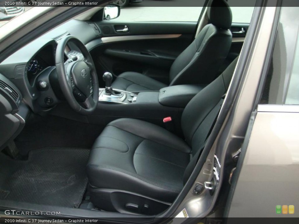 Graphite Interior Photo for the 2010 Infiniti G 37 Journey Sedan #46690586