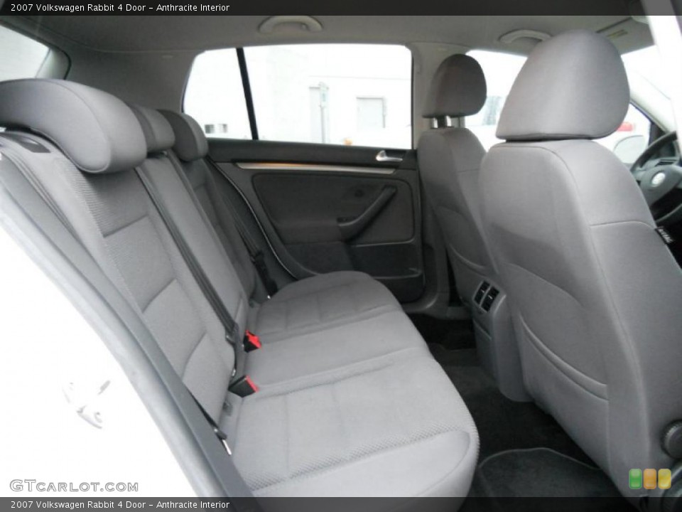 Anthracite Interior Photo for the 2007 Volkswagen Rabbit 4 Door #46690886