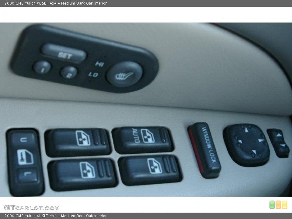 Medium Dark Oak Interior Controls for the 2000 GMC Yukon XL SLT 4x4 #46691003