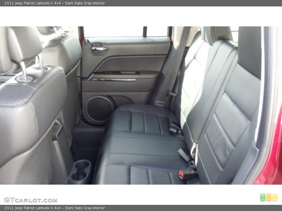 Dark Slate Gray Interior Photo for the 2011 Jeep Patriot Latitude X 4x4 #46691414