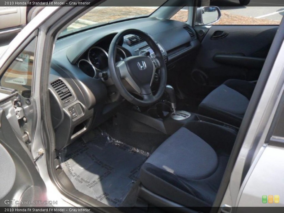 Gray Interior Photo for the 2010 Honda Fit  #46691588