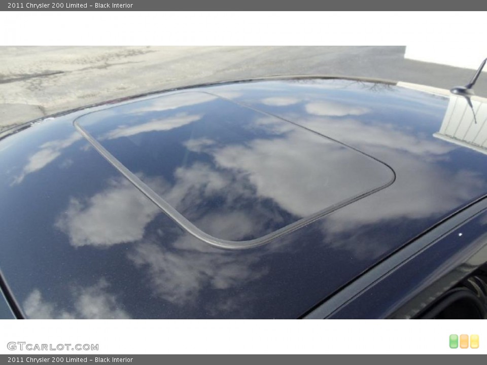 Black Interior Sunroof for the 2011 Chrysler 200 Limited #46692665