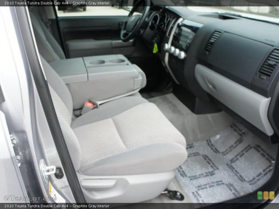 Graphite Gray Interior Photo for the 2010 Toyota Tundra Double Cab 4x4 #46693367