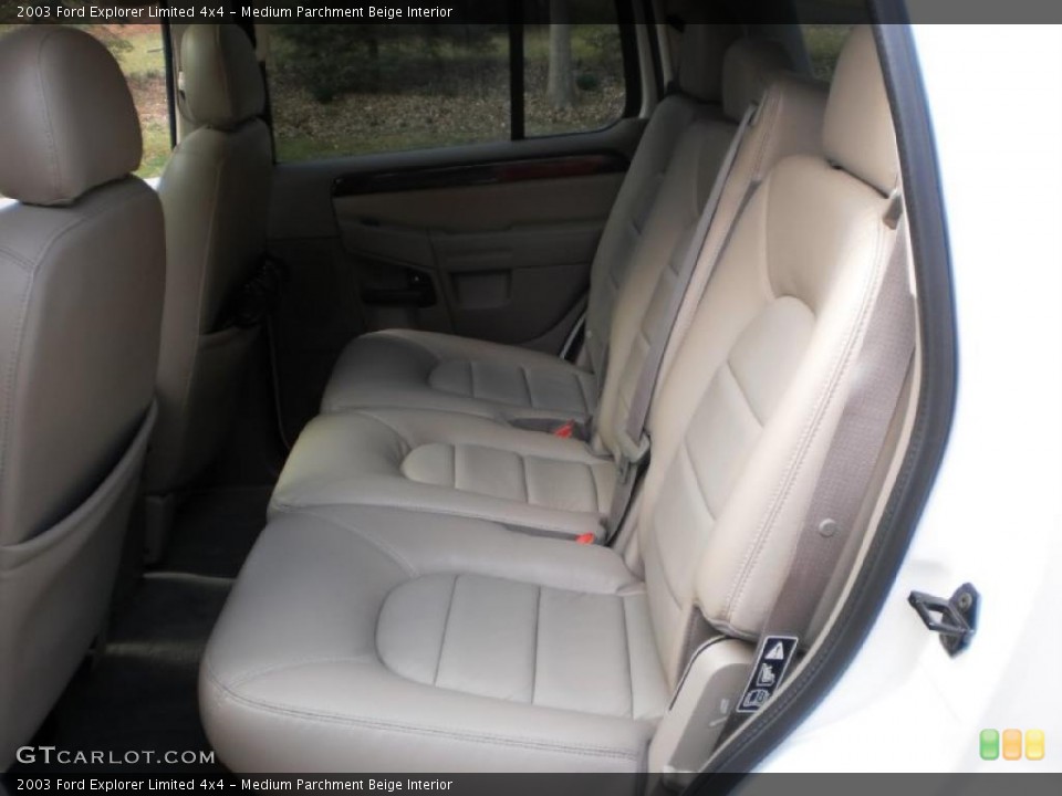 Medium Parchment Beige Interior Photo for the 2003 Ford Explorer Limited 4x4 #46693442