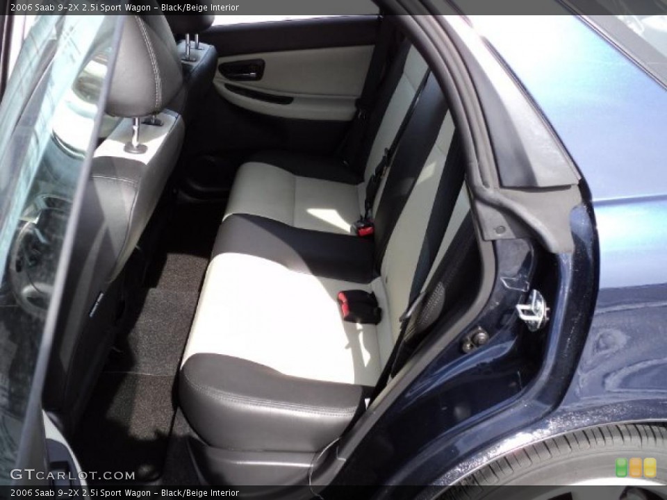 Black/Beige Interior Photo for the 2006 Saab 9-2X 2.5i Sport Wagon #46693868