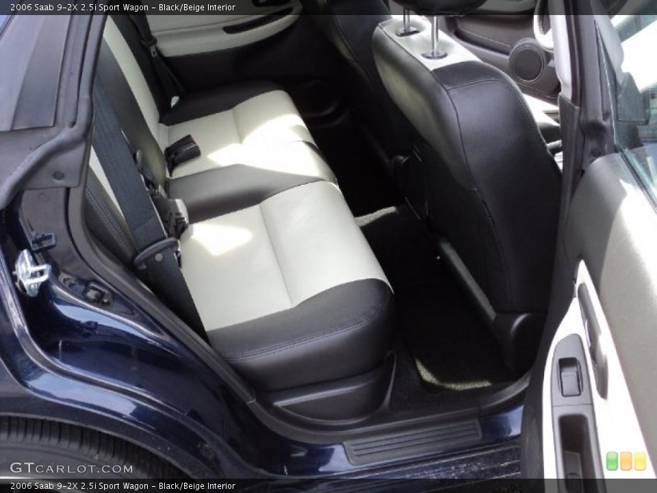 Black/Beige 2006 Saab 9-2X Interiors