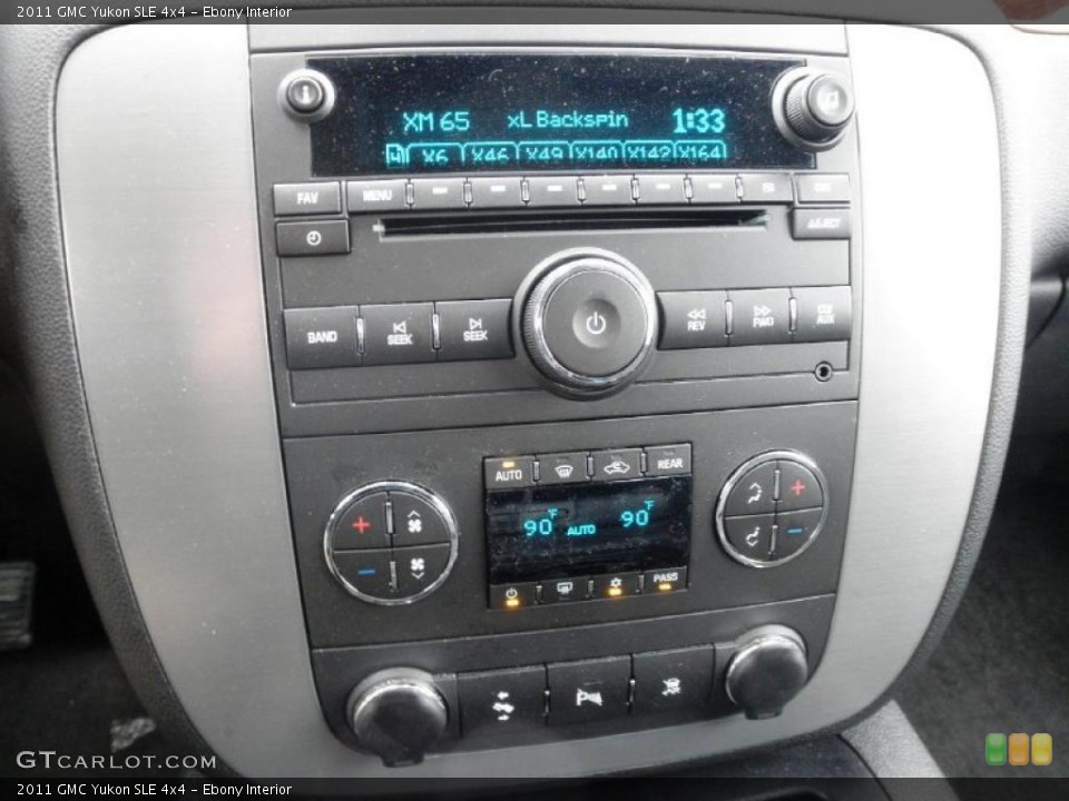 Ebony Interior Controls for the 2011 GMC Yukon SLE 4x4 #46694192