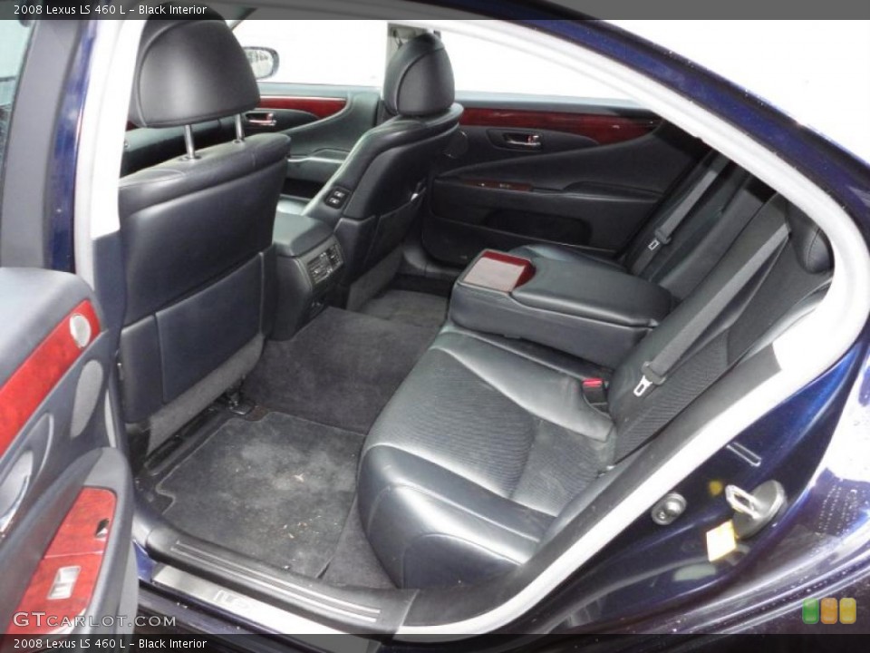 Black Interior Photo for the 2008 Lexus LS 460 L #46694714