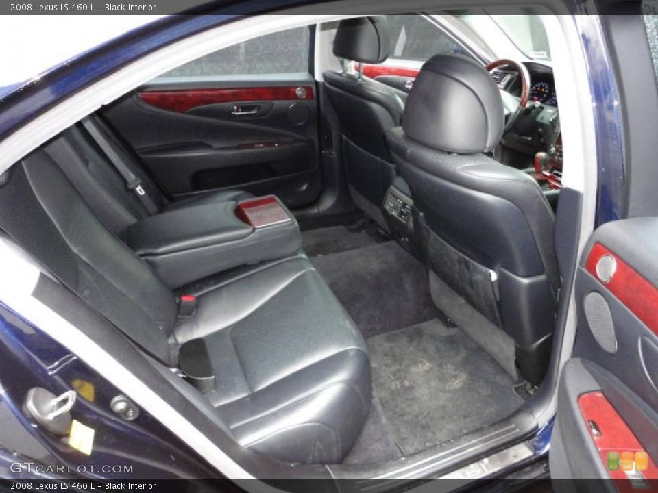 Black Interior Photo for the 2008 Lexus LS 460 L #46694726