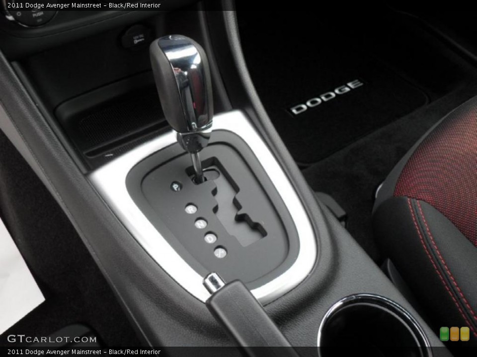 Black/Red Interior Transmission for the 2011 Dodge Avenger Mainstreet #46696418
