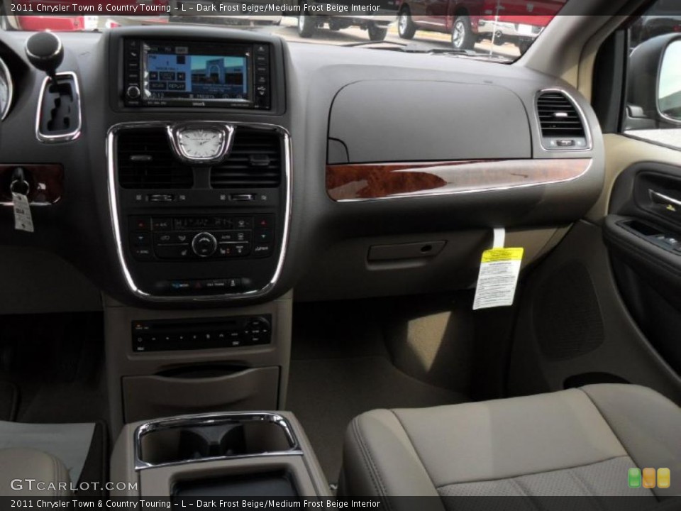 Dark Frost Beige/Medium Frost Beige Interior Dashboard for the 2011 Chrysler Town & Country Touring - L #46696514