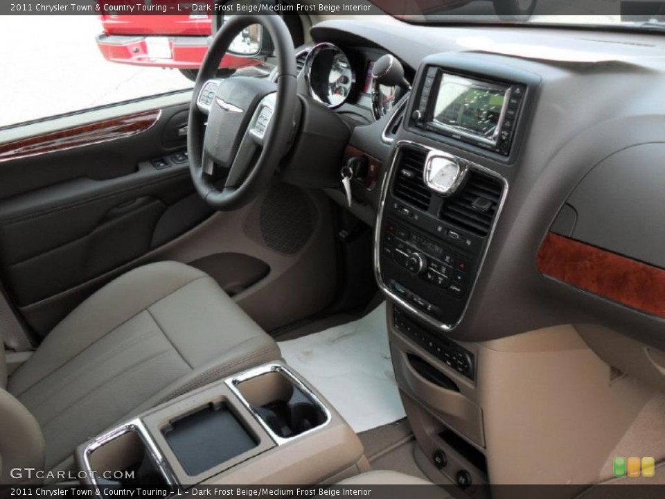 Dark Frost Beige/Medium Frost Beige Interior Photo for the 2011 Chrysler Town & Country Touring - L #46696529