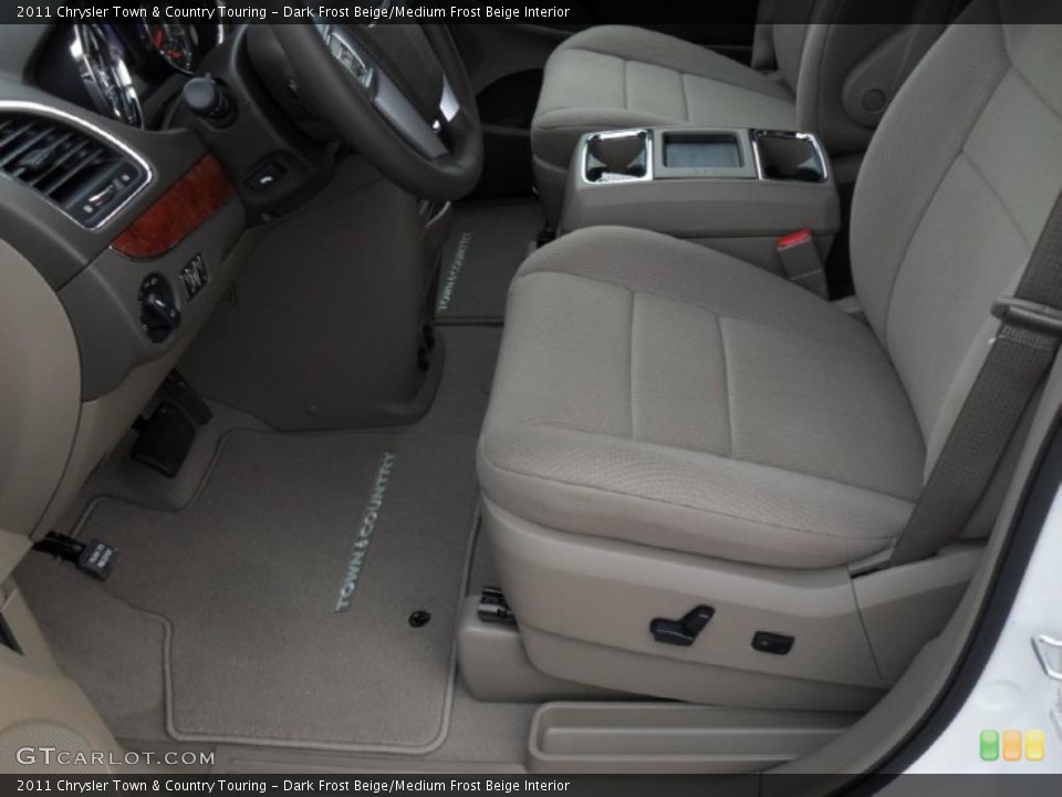 Dark Frost Beige/Medium Frost Beige Interior Photo for the 2011 Chrysler Town & Country Touring #46696634
