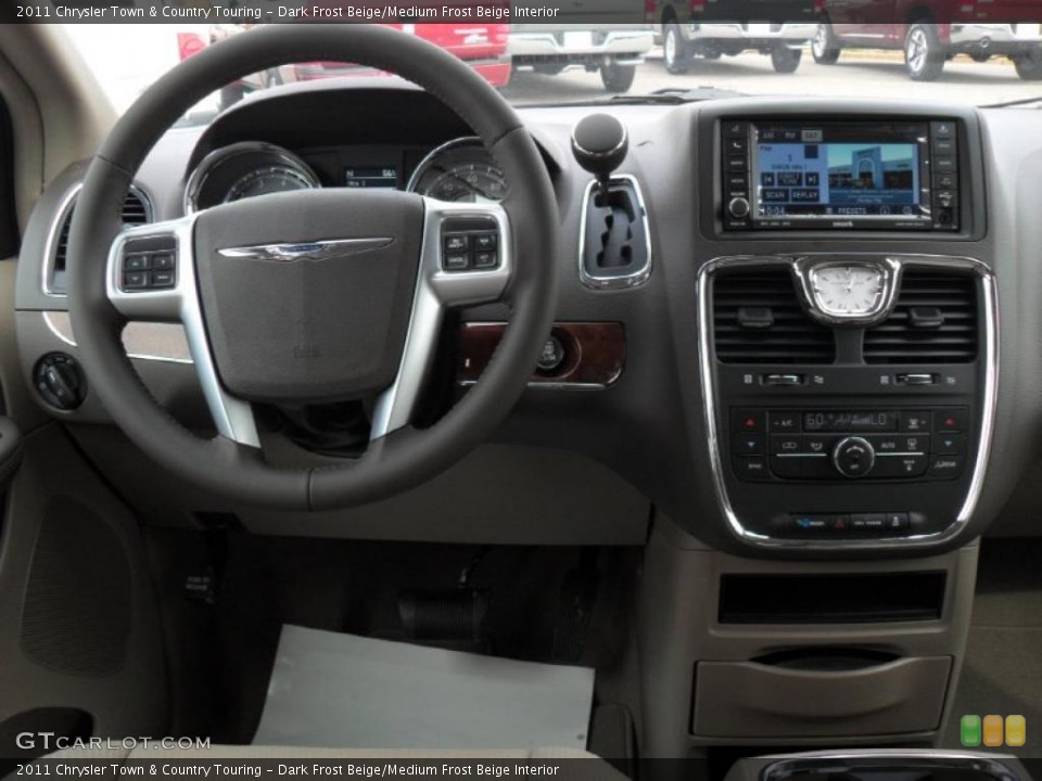 Dark Frost Beige/Medium Frost Beige Interior Dashboard for the 2011 Chrysler Town & Country Touring #46696658