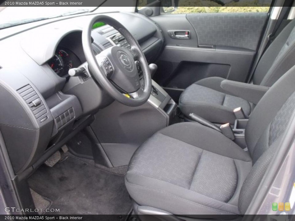 Black Interior Photo for the 2010 Mazda MAZDA5 Sport #46698465