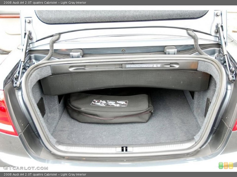 Light Gray Interior Trunk for the 2008 Audi A4 2.0T quattro Cabriolet #46698483